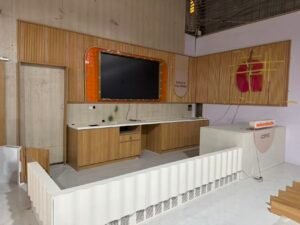 custom solid construction Foshan factory millwork pre-assembled